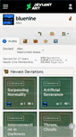 Mobile Screenshot of bluenine.deviantart.com