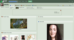 Desktop Screenshot of carocha.deviantart.com