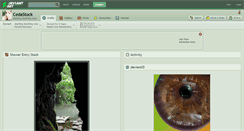 Desktop Screenshot of cedastock.deviantart.com
