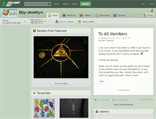 Tablet Screenshot of etsy-jewelry.deviantart.com