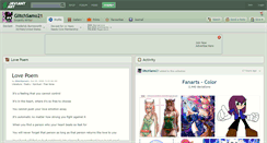 Desktop Screenshot of glitchsamo21.deviantart.com