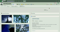 Desktop Screenshot of fullforcesoldier.deviantart.com