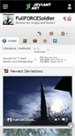 Mobile Screenshot of fullforcesoldier.deviantart.com
