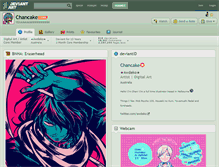 Tablet Screenshot of chancake.deviantart.com