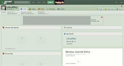 Desktop Screenshot of lolcatplz.deviantart.com