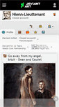 Mobile Screenshot of nienn-lieuttenant.deviantart.com