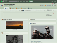 Tablet Screenshot of jam-jam-morejam.deviantart.com
