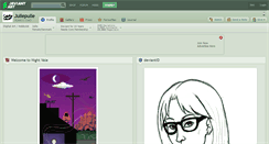 Desktop Screenshot of jullepulle.deviantart.com