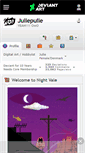 Mobile Screenshot of jullepulle.deviantart.com