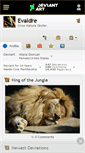 Mobile Screenshot of evaldre.deviantart.com