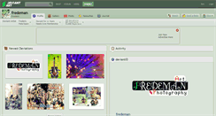 Desktop Screenshot of fredeman.deviantart.com