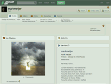 Tablet Screenshot of markmeijer.deviantart.com