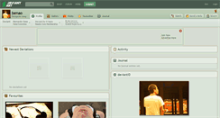 Desktop Screenshot of benao.deviantart.com