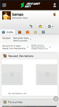 Mobile Screenshot of benao.deviantart.com