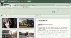 Desktop Screenshot of nobodev.deviantart.com