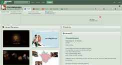 Desktop Screenshot of chocolatepuppy.deviantart.com