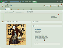 Tablet Screenshot of jedishelby.deviantart.com