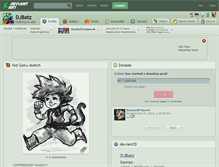 Tablet Screenshot of djbatz.deviantart.com