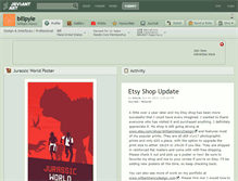 Tablet Screenshot of billpyle.deviantart.com