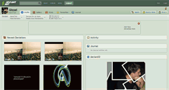 Desktop Screenshot of gizzel.deviantart.com