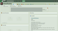 Desktop Screenshot of fantomoftheopera.deviantart.com