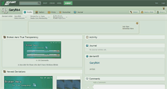 Desktop Screenshot of garyr64.deviantart.com