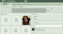 Desktop Screenshot of barnum.deviantart.com