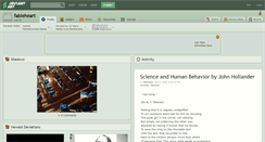 Desktop Screenshot of fableheart.deviantart.com
