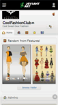 Mobile Screenshot of coolfashionclub.deviantart.com