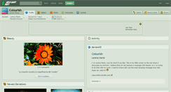 Desktop Screenshot of colourish.deviantart.com