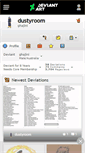 Mobile Screenshot of dustyroom.deviantart.com