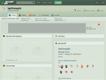 Tablet Screenshot of laphineasplz.deviantart.com