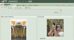 Desktop Screenshot of jonzicow.deviantart.com