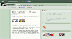 Desktop Screenshot of nhladdicted.deviantart.com