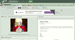 Desktop Screenshot of katanachan.deviantart.com