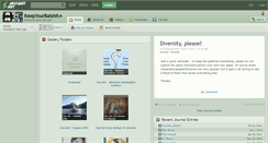 Desktop Screenshot of keepyourbatshit.deviantart.com