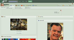 Desktop Screenshot of gemlenz.deviantart.com