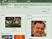 Tablet Screenshot of gemlenz.deviantart.com