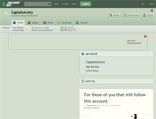 Tablet Screenshot of captainavery.deviantart.com