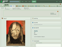 Tablet Screenshot of db69b.deviantart.com
