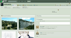 Desktop Screenshot of macka-packa.deviantart.com