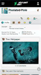 Mobile Screenshot of pixelated-pixie.deviantart.com