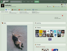 Tablet Screenshot of maikoka1.deviantart.com