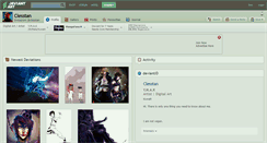 Desktop Screenshot of clesstan.deviantart.com