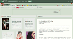Desktop Screenshot of kutaragi83.deviantart.com