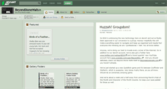 Desktop Screenshot of beyondstonewalls.deviantart.com