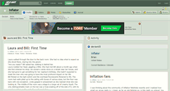 Desktop Screenshot of inflator.deviantart.com