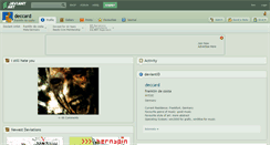 Desktop Screenshot of deccard.deviantart.com