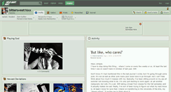 Desktop Screenshot of bittersweet16xx.deviantart.com