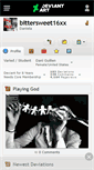 Mobile Screenshot of bittersweet16xx.deviantart.com